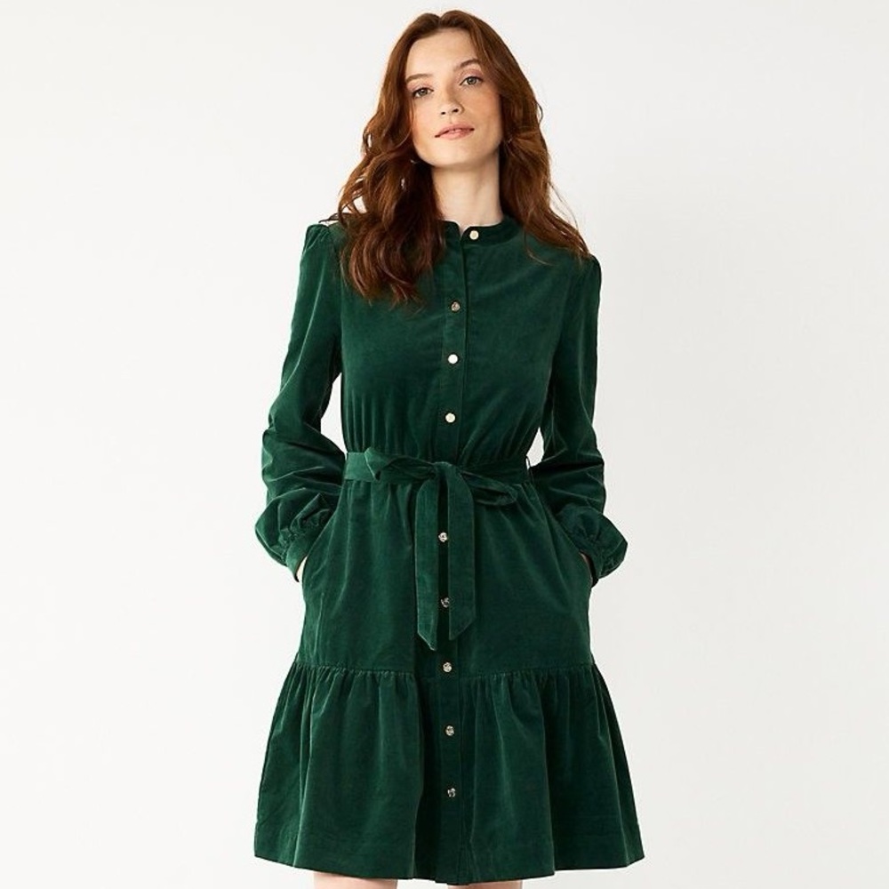 Draper James RSVP Ruffled Shirtdress